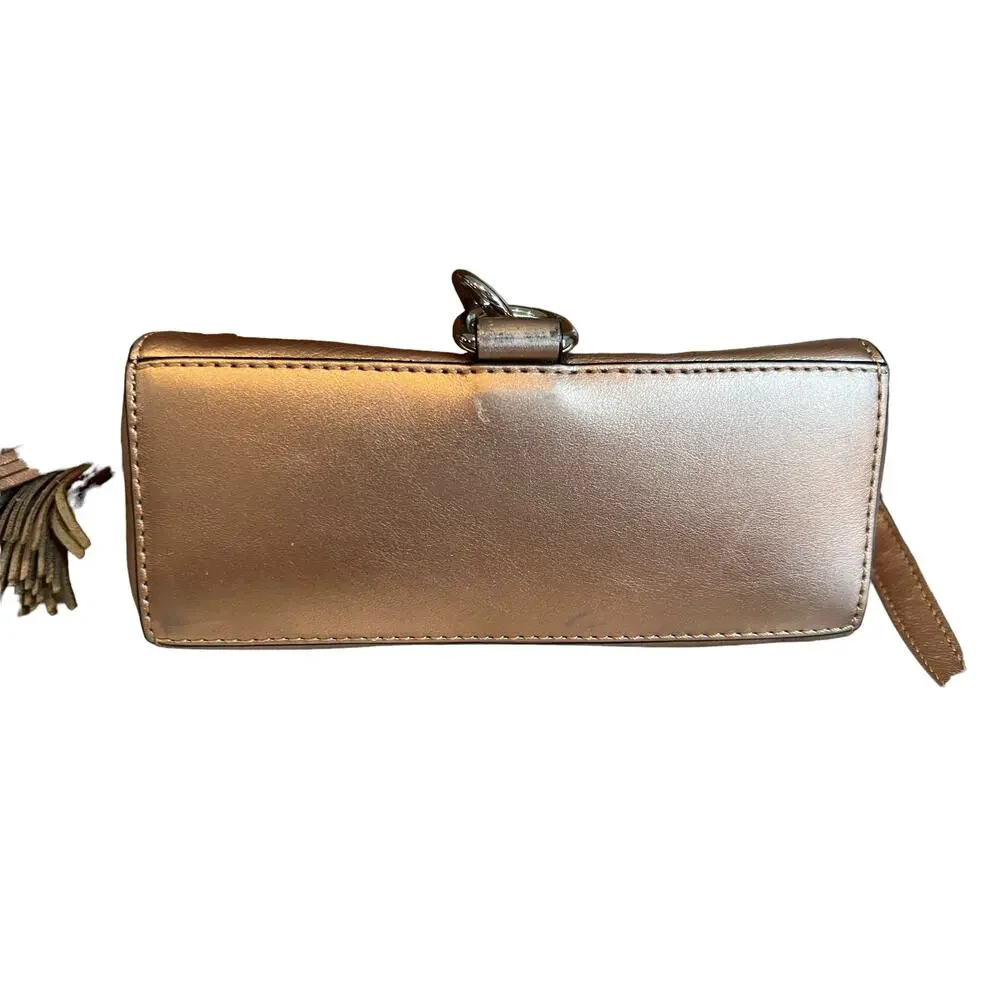 Rebecca Minkoff MAB Camera Bag Metallic Rose Gold